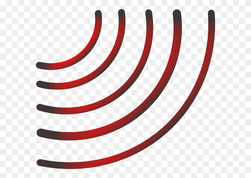 600x537 Radio Waves - Waves Clipart PNG