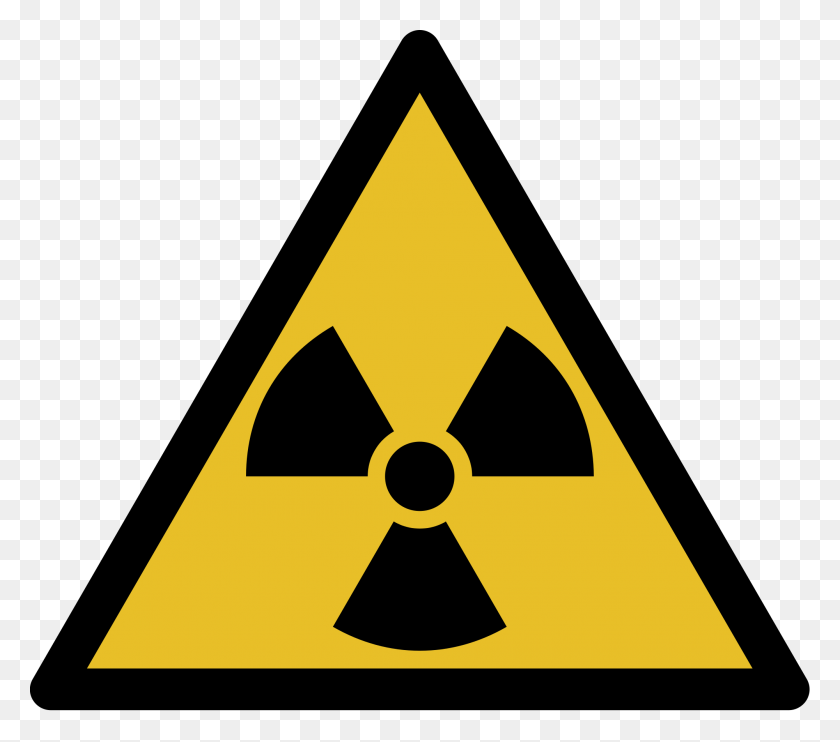 2000x1750 Радиоактивный - Символ Радиации Png