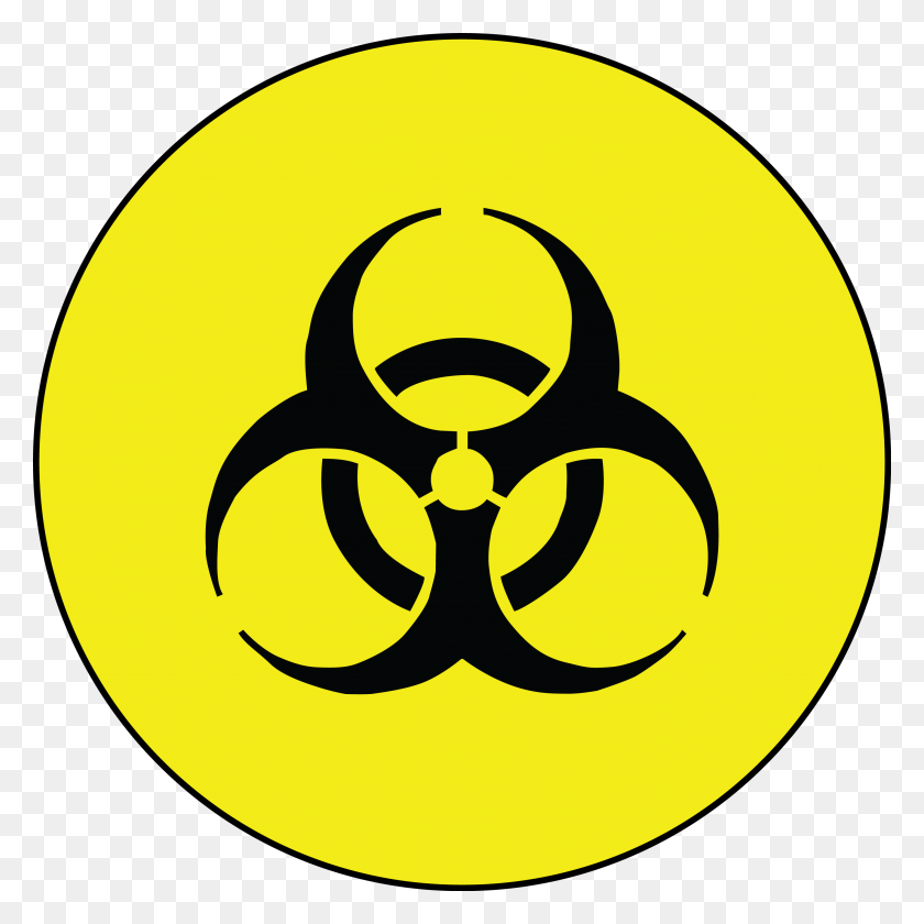 2841x2841 Radioactive Clipart Toxin - Radioactive PNG