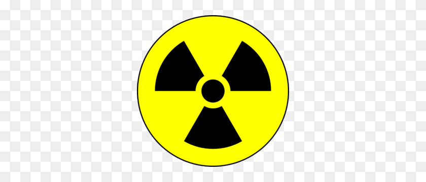 300x300 Radioactive Danger Symbol Clip Art - Danger Clipart