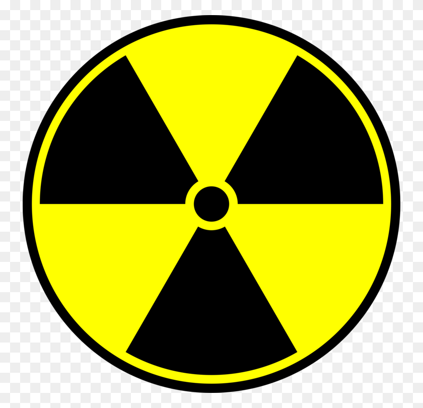750x750 Радиоактивный Распад Ядерной Энергии Символ Радиационной Опасности Ядерной - Радиационный Символ Клипарт