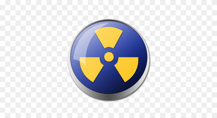400x400 Radioactive Iodine Symbol - Radioactive PNG