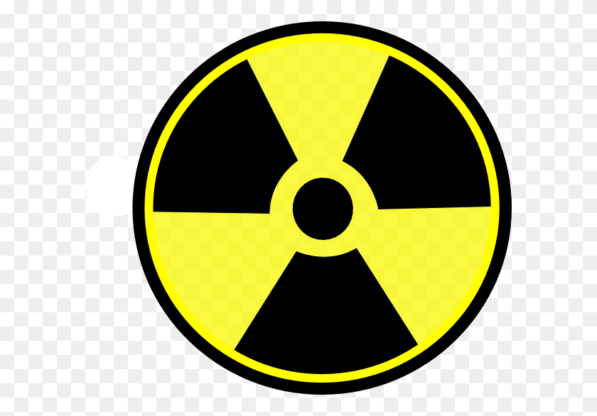 600x526 Radioactive Sign Clip Art - Nuke Clipart