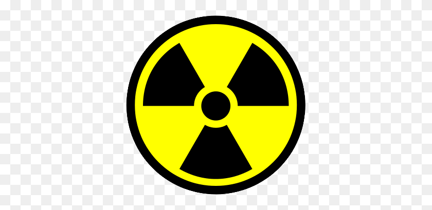349x349 Radioactive Symbol Clipart Transparent Background Rad - Radiation Symbol Clip Art