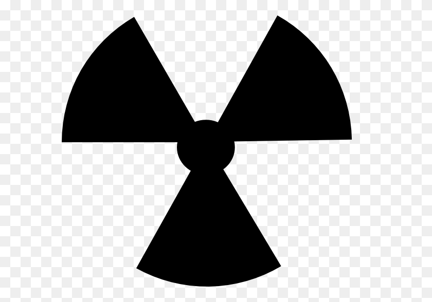 600x528 Radioactive Symbol Image Clip Art - Radioactive Clipart