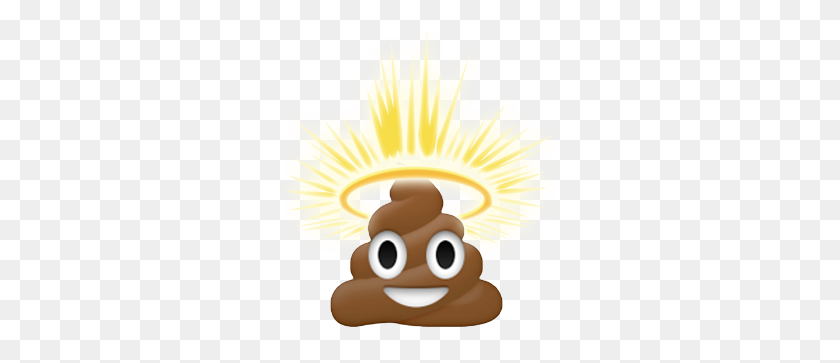 272x303 Rafr A Transparent Holy Shit For Your Dash! - Shit Emoji PNG