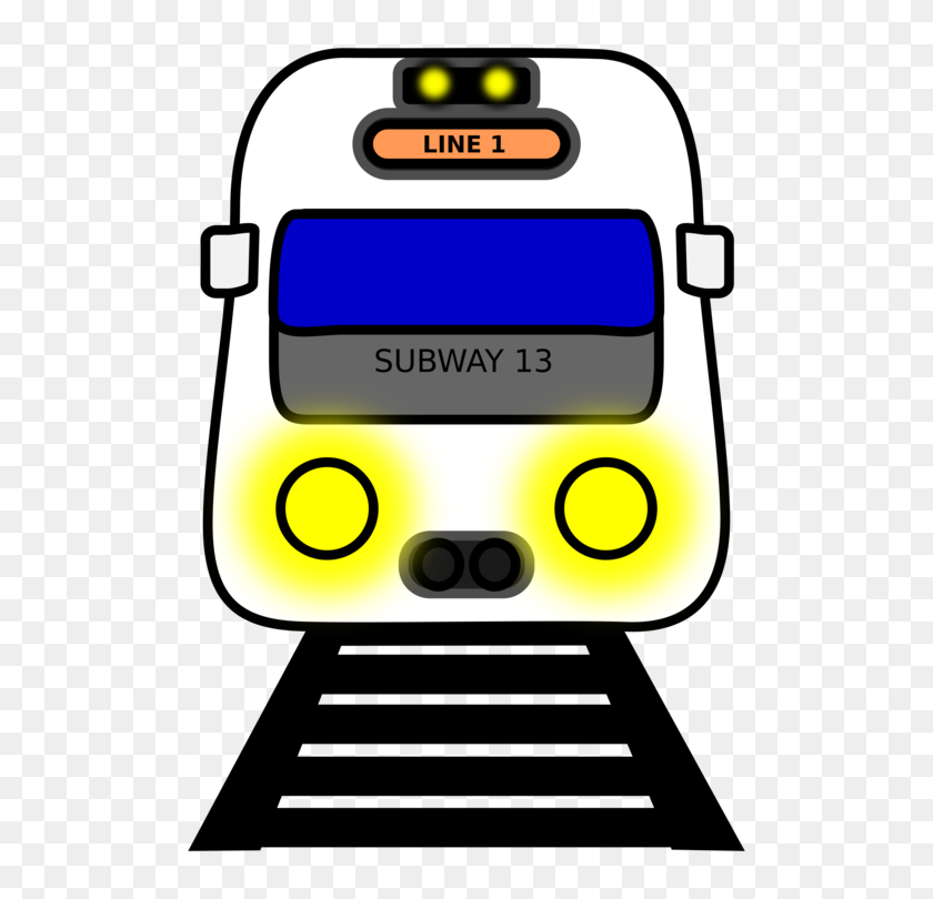 530x750 Железнодорожный Транспорт Скоростной Поезд Микки Маус - Подземная Железная Дорога Клипарт