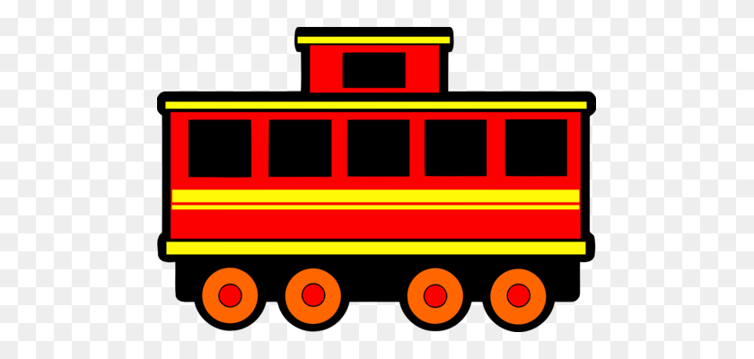 489x340 Railroad Car Passenger Car Locomotive Cargo Rail Transport Free - Pioneer Wagon Clipart