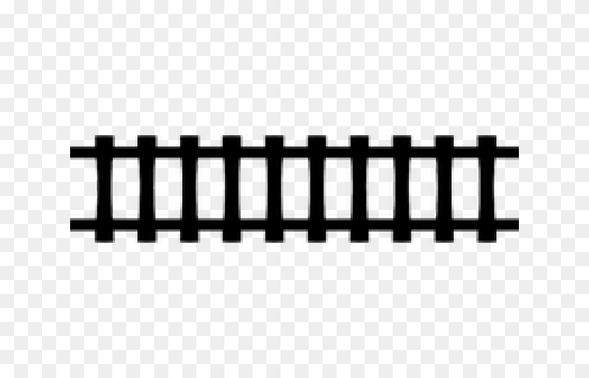 640x480 Railroad Track Clipart - Track Clip Art
