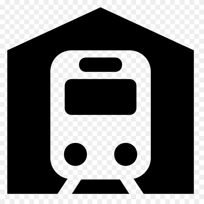 1600x1600 Icono De La Estación De Tren - Icono De Tren Png