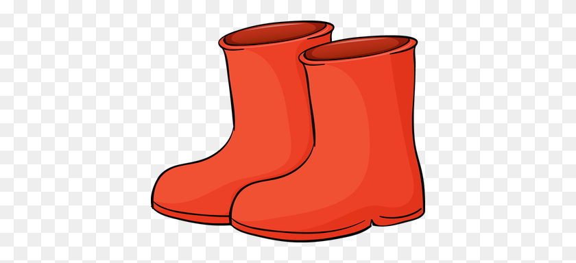 400x324 Rain Boots Clipart - Socks And Shoes Clipart