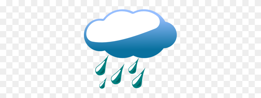 299x255 Rain Clip Art - Rainfall Clipart