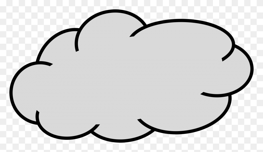 2400x1315 Дождевые Облака Бесплатные Картинки Из Облаков Клипарт Черно-Белый Серый - Дождь Клипарт Png