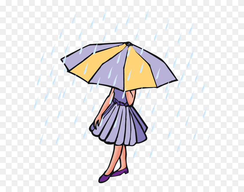 605x600 Rain Clouds Clipart - Spring Weather Clipart