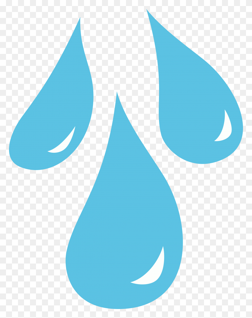 4750x6105 Rain Droplet Clipart - Precipitation Clipart