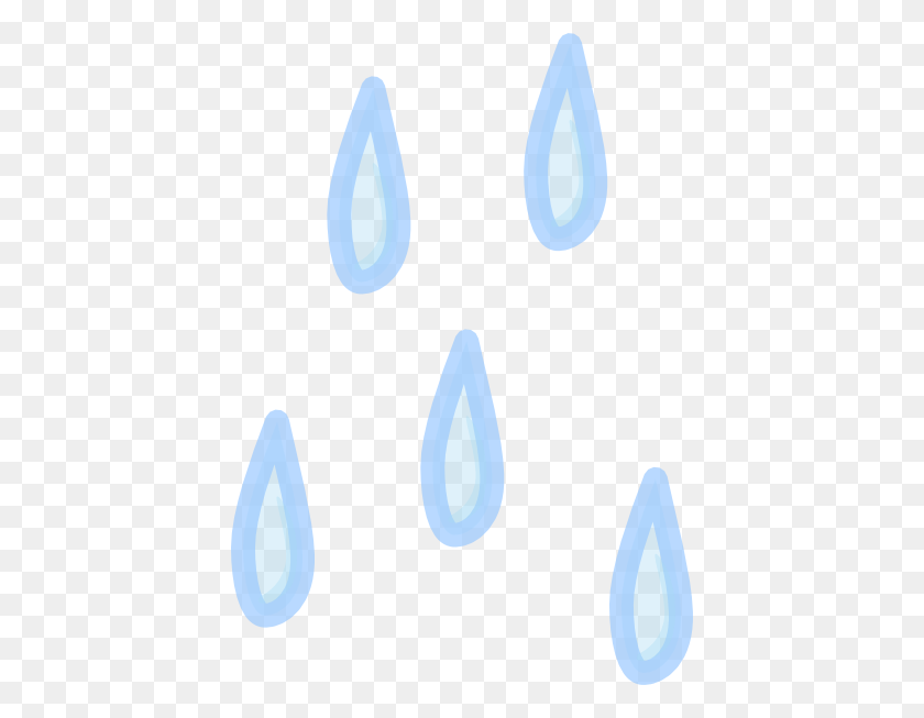 420x593 Клипарт Капли Дождя Капли Дождя Картинки На Clker Com Vector Online - Клипарт Дождь