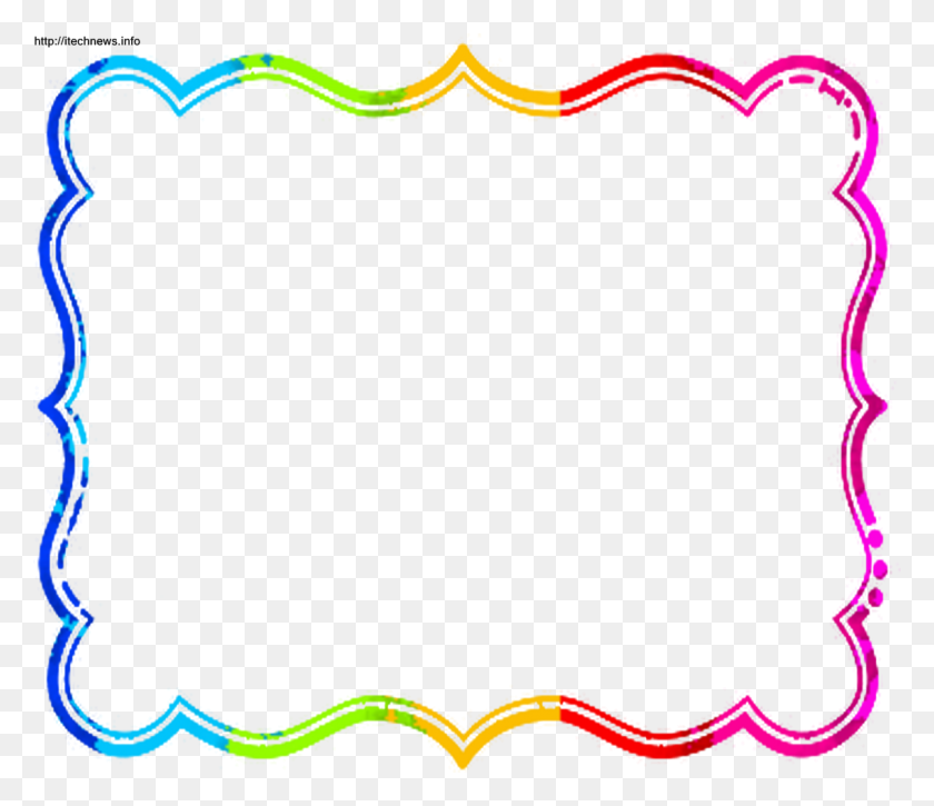 1134x968 Rainbow Borders Clip Art Cliparts Co Nice Baby Shower Invitations - Rainbow Border Clipart