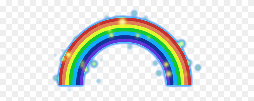 496x274 Rainbow Bubbles Effect Png - Rainbow PNG Transparent Background
