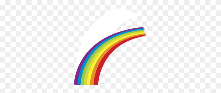 277x297 Imágenes Prediseñadas De Arco Iris - Pastel Rainbow Clipart