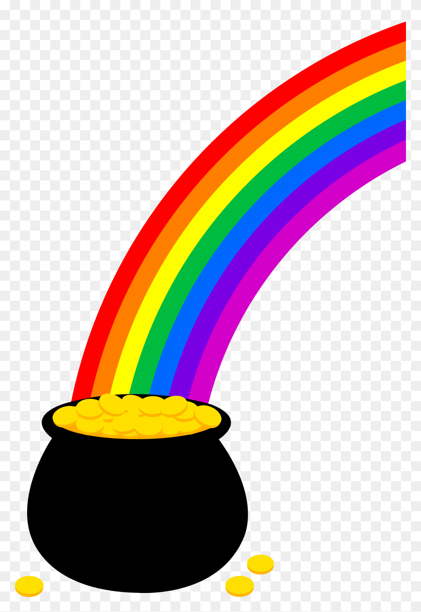6465x9629 Rainbow Clip Art - Rainbow Border Clipart