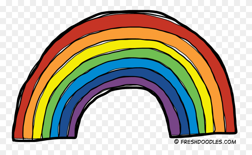 1181x691 Imágenes Prediseñadas De Arco Iris Free Fresh Doodles - Rainbow Clipart