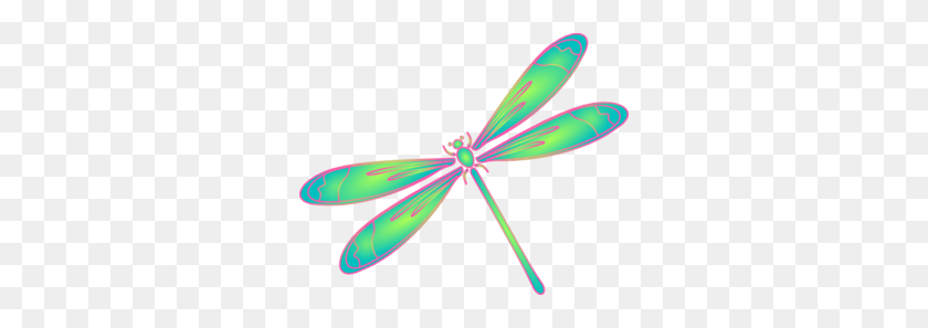 298x237 Rainbow Clipart Dragonfly - Rainbow Clipart Free