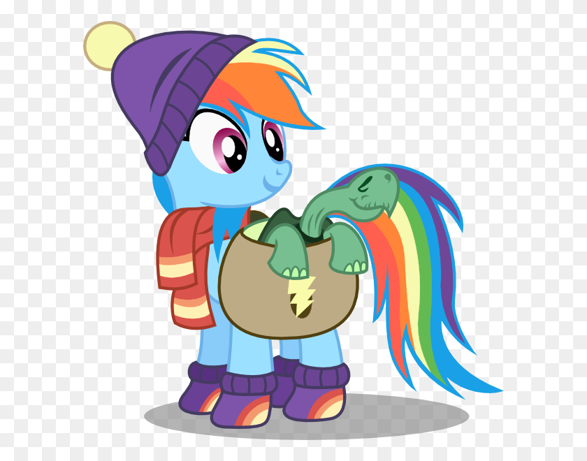 602x600 Rainbow Dash And Tank Vector My Little Pony Friendship Is Magic - Rainbow Dash Clipart