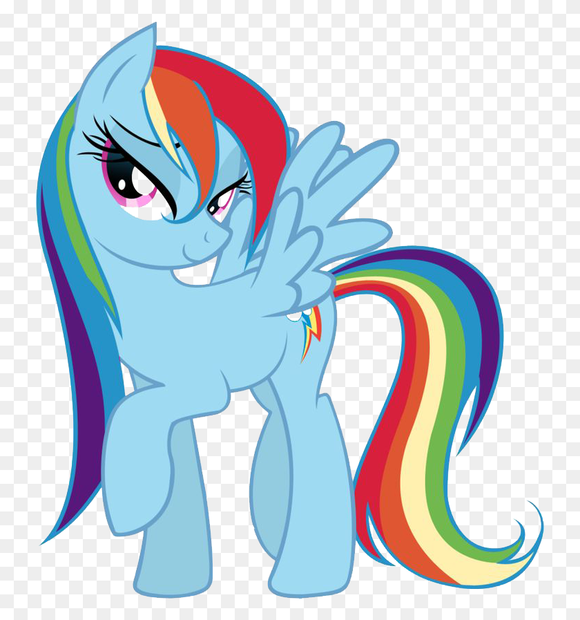 736x837 Rainbow Dash Flying My Little Pony Png - Rainbow Dash PNG