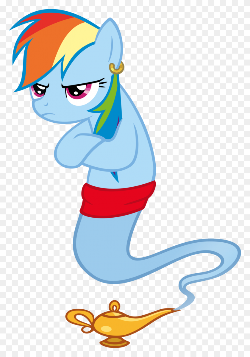 900x1315 Rainbow Dash Princess Luna Applejack Pony Derpy Hooves - Genie PNG