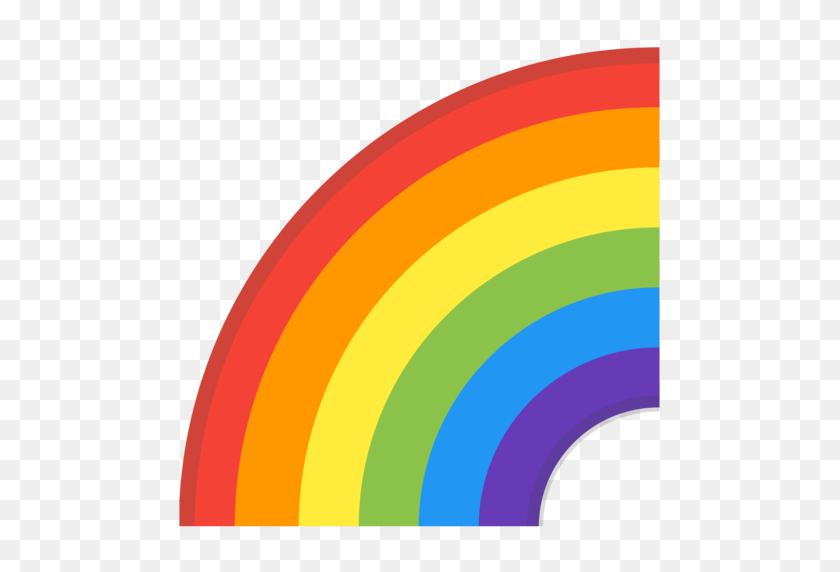 512x512 Arco Iris Emoji - Arco Iris Emoji Png