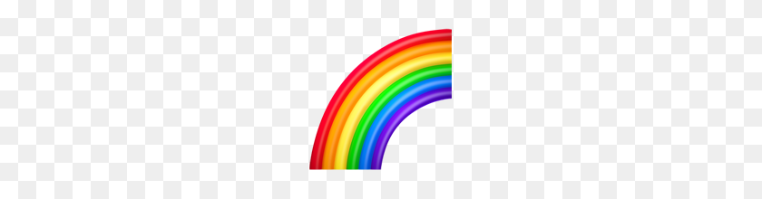 160x160 Rainbow Emoji On Apple Ios - Rainbow Emoji PNG