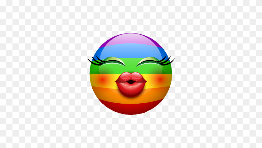 417x417 Rainbow Emoji Pop Studios Props - Rainbow Emoji Png