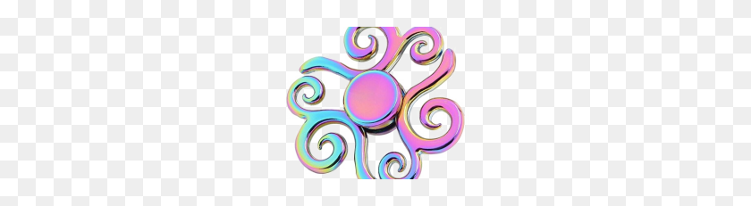 228x171 Rainbow Fidget Spinner Png Image With Transparent Background - Rainbow Background PNG