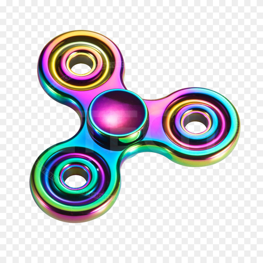 1500x1500 Rainbow Fidget Spinner Png Picture Png Arts - Spinner PNG