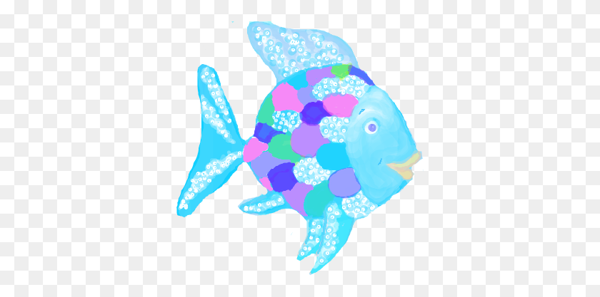 346x357 Rainbow Fish Clip Art - Rainbow Fish Clipart