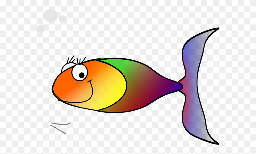 600x444 Rainbow Fish Clip Art - Rainbow Fish Clipart