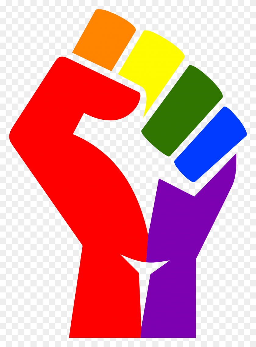 1732x2398 Rainbow Fist Remixed Icons Png - Rainbow PNG Transparent Background