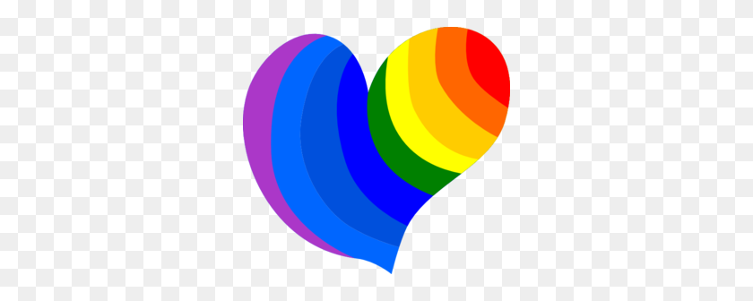 298x276 Rainbow Heart Clip Art - Tie Dye Clipart
