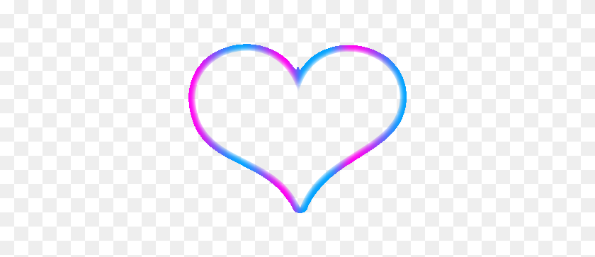 332x303 Rainbow Heart Png, Filerainbow Heart Symbol - Rainbow Heart PNG