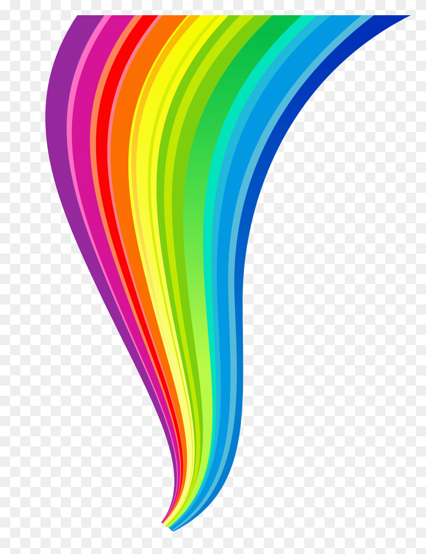3830x5072 Rainbow Line Transparent - Rainbow Line PNG