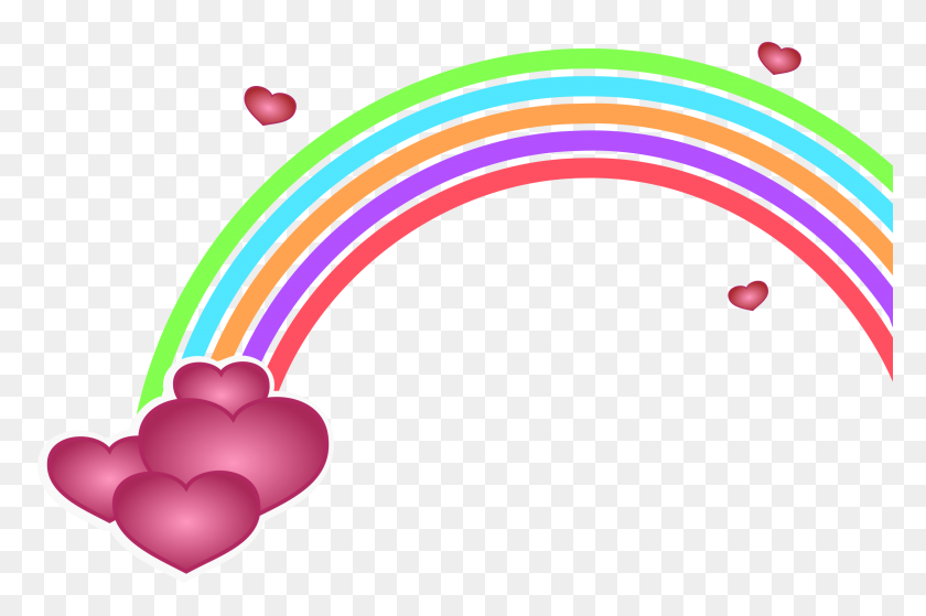 2400x1538 Rainbow Png Free Download - Rainbow Border PNG