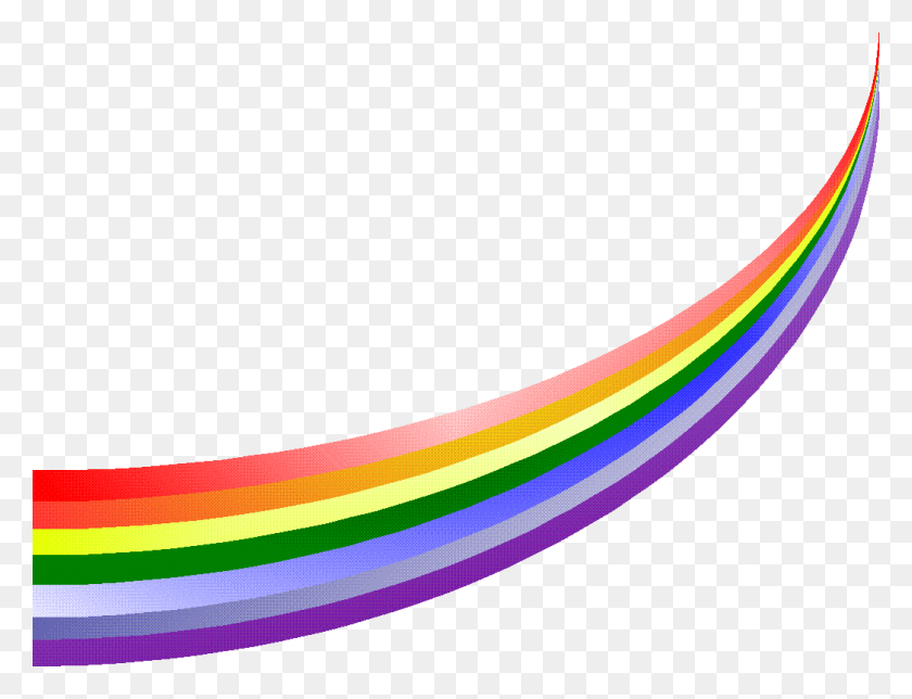 1046x784 Rainbow Png Image - Rainbow Line PNG