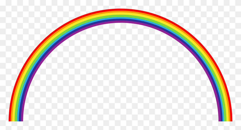 3500x1769 Rainbow Png Image Without Background Web Icons Png - Rainbow Background PNG