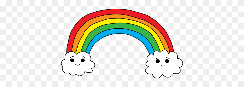 420x241 Rainbow Png Transparent Rainbow Images - Rainbow PNG