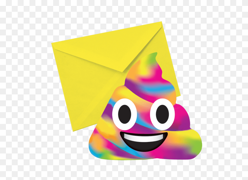 550x550 Rainbow Poop Emoji Png Png Image - Rainbow Emoji PNG