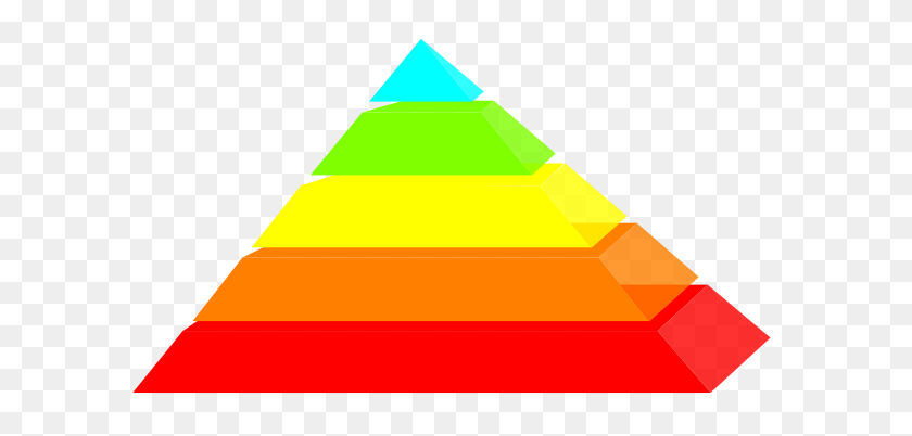 600x342 Rainbow Pyramid Png, Clip Art For Web - Rainbow Clipart PNG