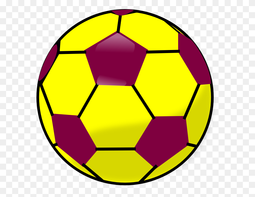 600x590 Rainbow Soccer Ball Cliparts - Soccer Ball Clip Art