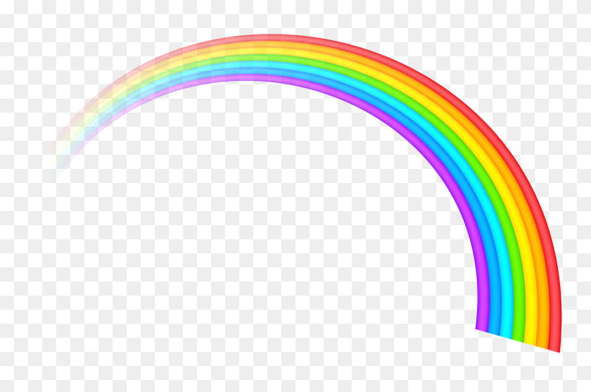 5076x3239 Rainbow Transparent Clipart - Rainbow Border PNG