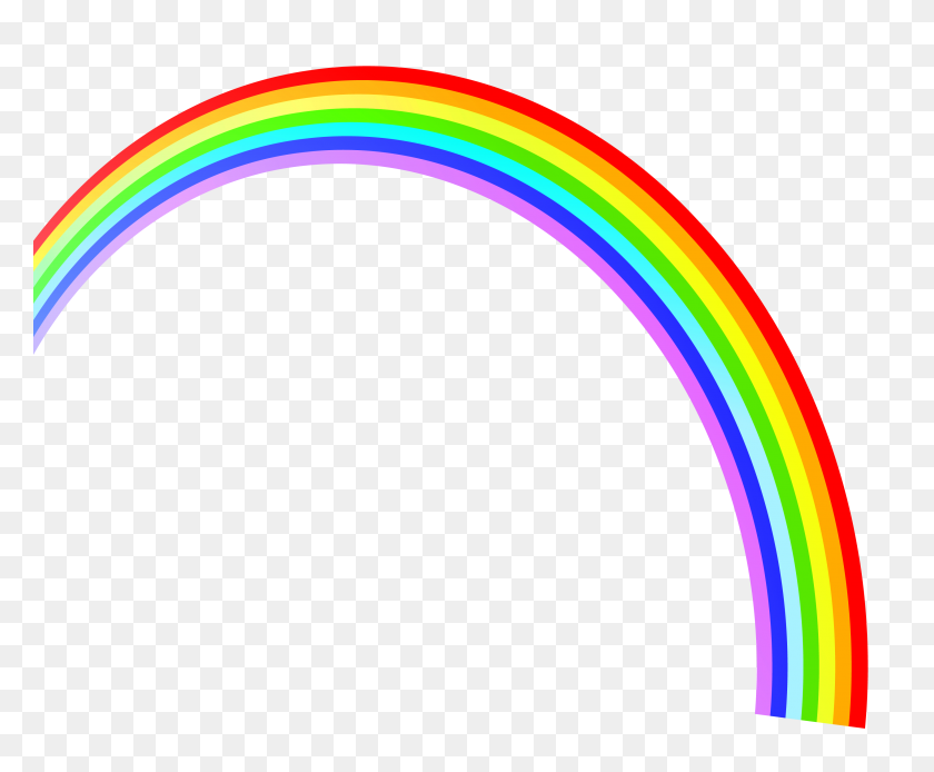 3319x2699 Rainbow Transparent Image - Rainbow Transparent PNG