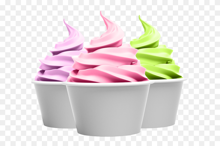 1000x640 Rainbows End Flavored Strawberry - Frozen Yogurt PNG